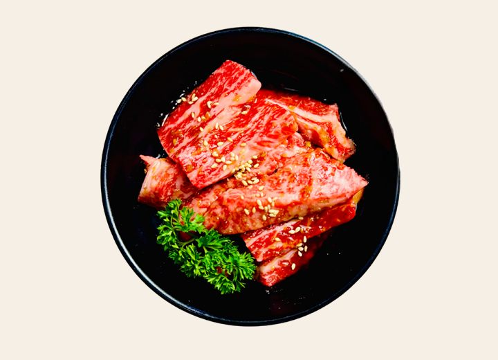 Marinated Wagyu Mix at Chingu Moonee Ponds